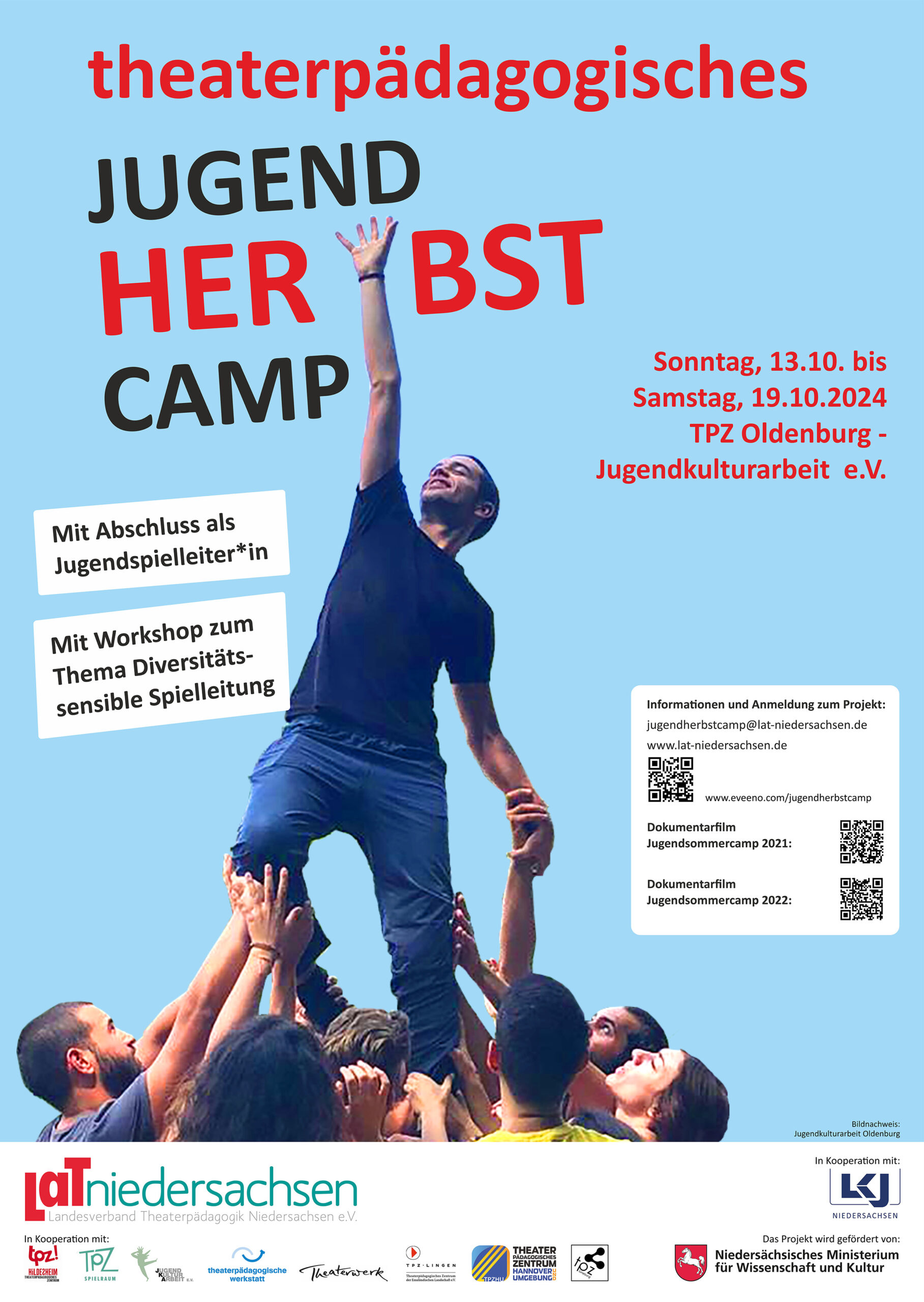 theaterpädagogisches Jugendherbstcamp 2024